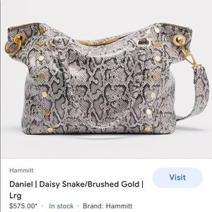 Hammitt Large Daniel Daisy Snake